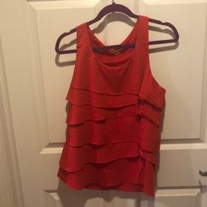 Flirty and fun red top. Forever 21 - large